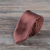 Men's black tie for leisure, 5cm, Korean style, 5cm, wholesale