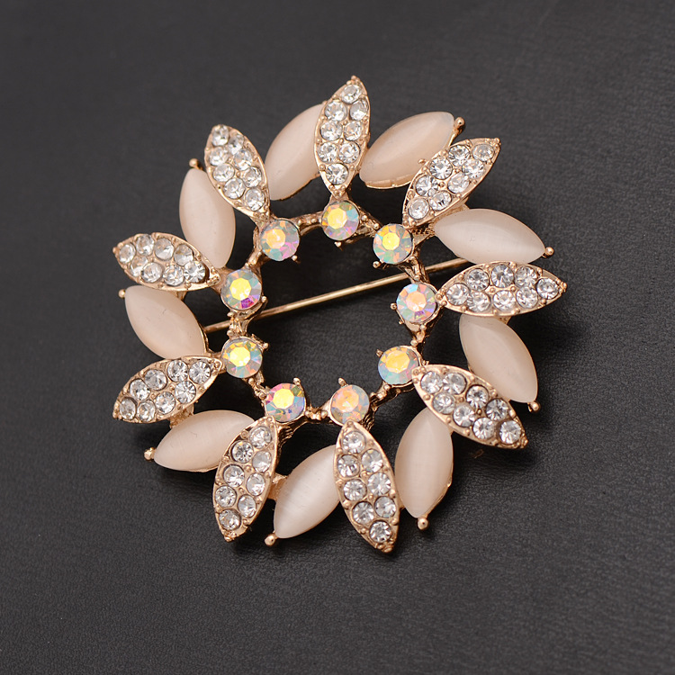 Broche femme en Zircon diamant - Ref 1176083 Image 15