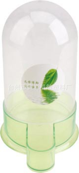 批发信鸽用品鸽子饮水器1L 水食二用槽PP材质鸟类饮水器MS305