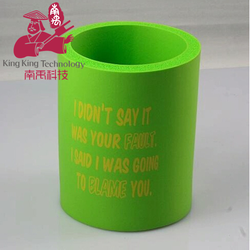 厂家量大定制NBR易拉罐杯套8mm无缝连接可乐杯套