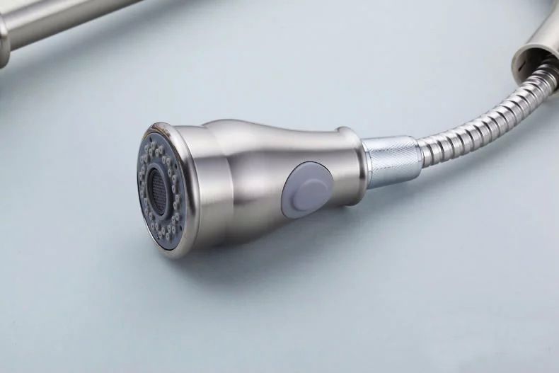 Factory bathroom sink, pull-out faucet, pull-out kitchen showerhead, three-function, can pause the pull-out showerhead undefined