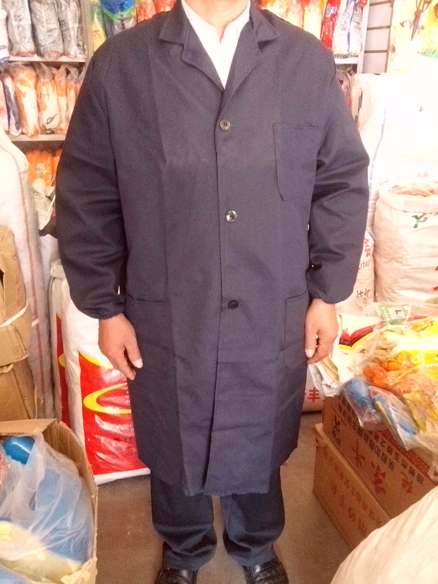 direct deal Dacron gown Customizable printing advertisement Coat Real shot winter keep warm overcoat