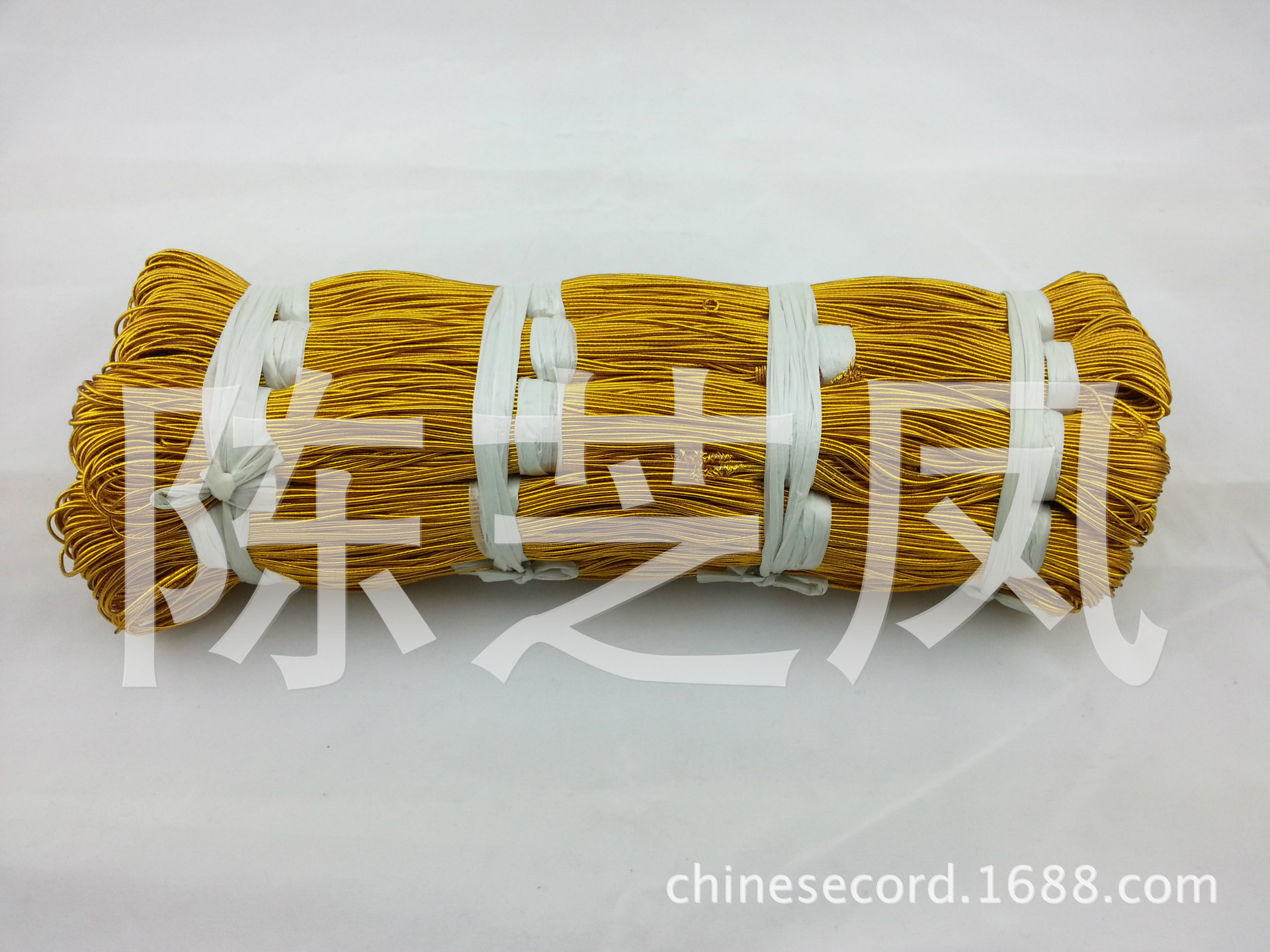 1mm 金银丝弹力绳 松紧带 松紧绳 工艺礼品绳 吊牌线绳