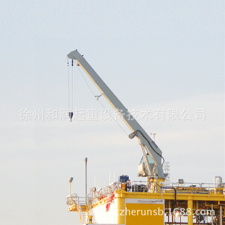 厂家直销、定制各种规格船吊、船用起重机、起重机械、船尾吊