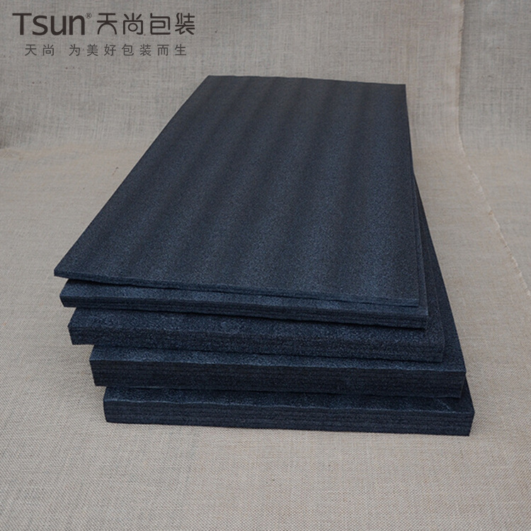 发泡厂家生产 黑色 珍珠棉卷材 EPE 垫片 珍珠棉片材 现货批发