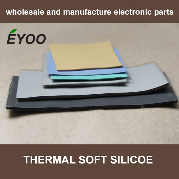 导热硅胶垫 散热矽胶垫 南桥北桥 主板芯片 显示芯片 散热硅胶垫