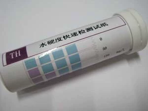 Бумага для тестирования твердости воды, подходящая для текстильной промышленности, специальная цена, прямые продажи