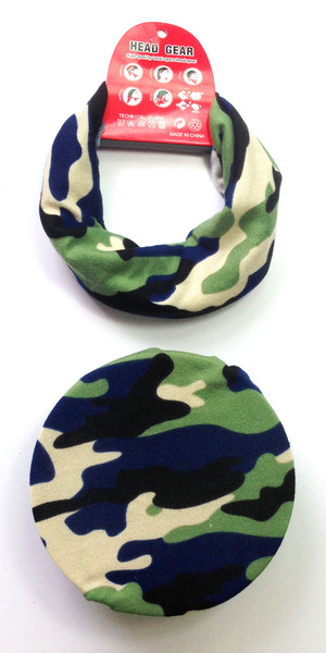 travel keep warm multicoloured scarf made of faux fur