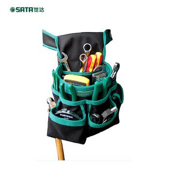 世达8袋式组合工具腰包 维修多功能电工工具包防水尼龙布 95213