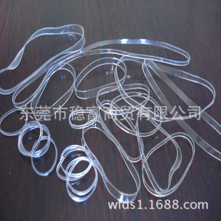 透明水晶橡皮筋 透明水晶橡皮圈水晶胶圈水晶线水晶橡根防老化