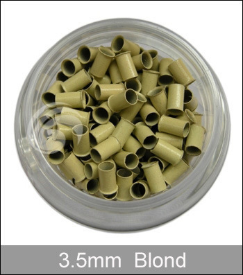 【假發配件】銅扣 擴口型銅環 接發扣 接發環 3530規格 1000個/瓶