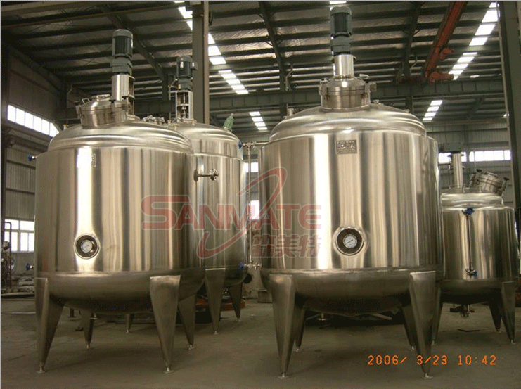 鱼腥草配液罐 食品混合罐 口服液调配罐 加热调配罐 混配设备