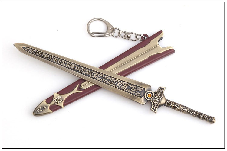 合金剑_花千骨武器悯生剑断念剑 合金剑