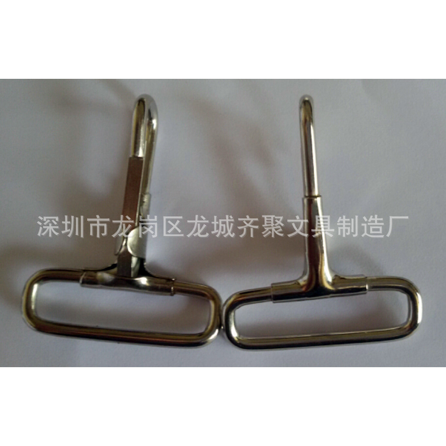 生产厂家铁线狗扣 手袋钩扣 箱包钩扣 业务包钩扣 金属钩扣