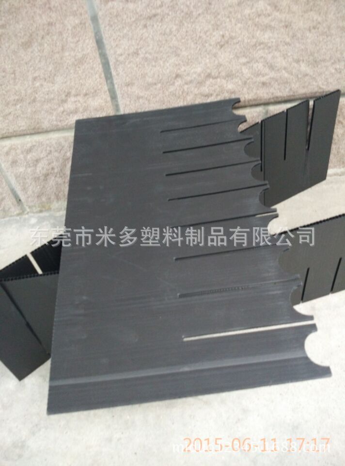 供应惠州电源电器周转隔板刀卡 塑料万通板刀卡