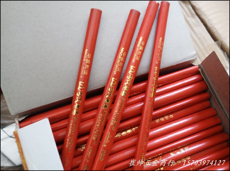 Special for Fortress carpentry pencil Special pen for woodworking black Carpenter pencil 666 series