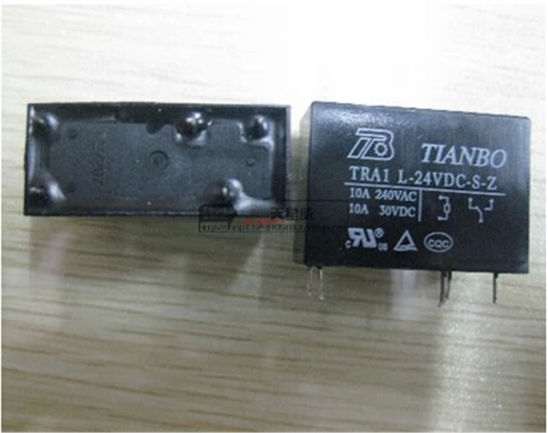 全新原装天波功率继电器TRA1 L-24VDC-S-Z 5脚 10A 240VAC/30VDC