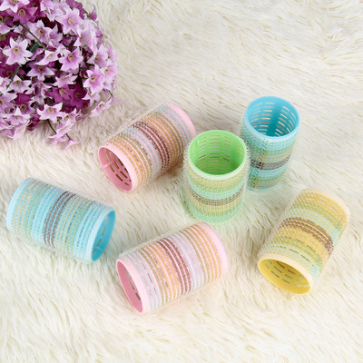 2号 中魔术空气刘海卷可自粘发卷梨花头 特价批发|ms