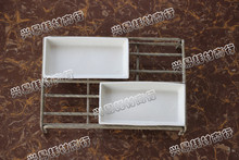 马弗炉灰皿架 2孔灰皿架 120*60*18mm、90*60*18mm灰皿架