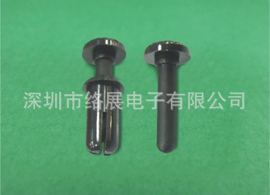 铆钉厂 简易尼龙铆钉 两件式铆钉 塑料铆钉RK15-4.5P/7P免费样品