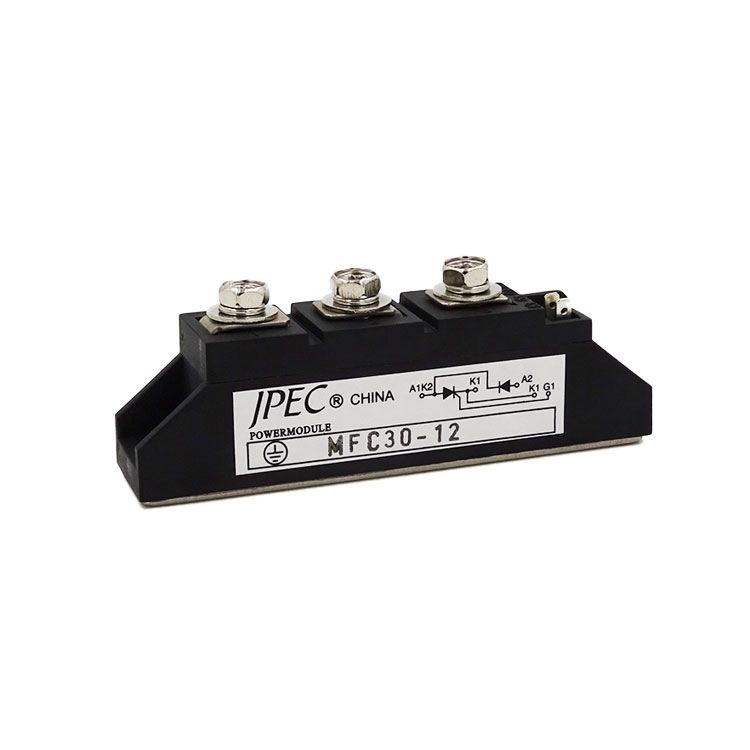 上海奇亿JPEC MFC30-12 MFC30A/1200V 晶闸管二极管半控桥模块