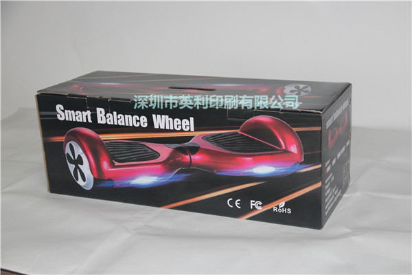 双轮自平衡车彩盒定制 体感车两轮儿童成人代步思维车彩盒定制