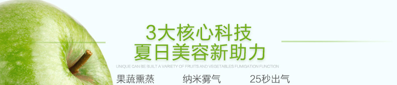 NV8318果蔬蒸臉器