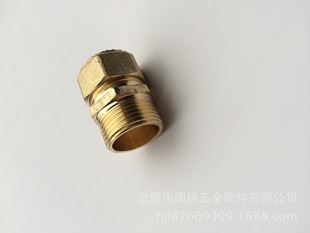 Yageo Factory Direct 20*3/4M Outer Wire Direct Snap-on Copper Pipe Fittings AluMinuM Plastic Pipe Copper Joint