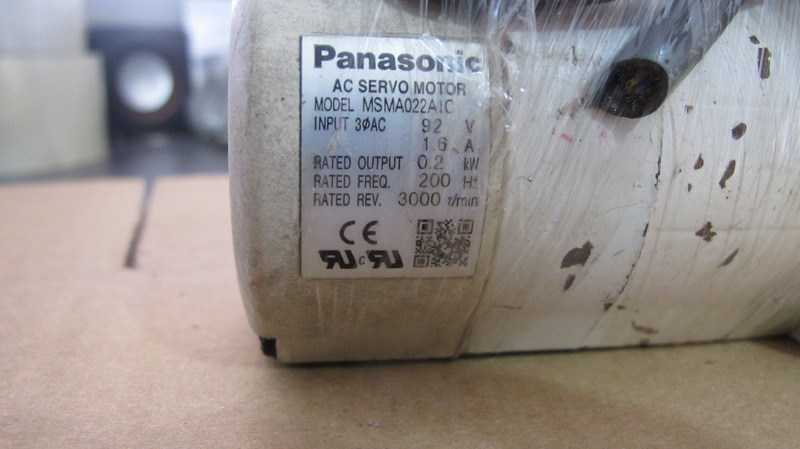 台州信达 二手松下电机 MSMA022A1C 保修三个月 询价