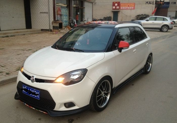 MG Specials MG3 Surrounded modification MG3 Skirt front lip Imported PP Plastic MG3 Tail modification