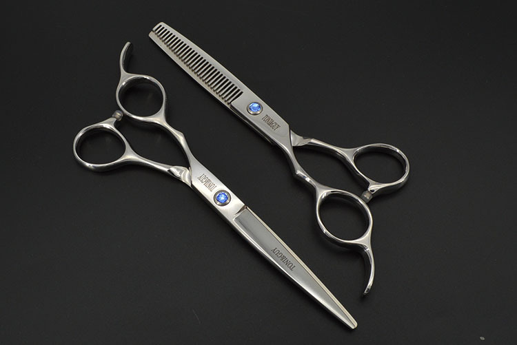 Ciseaux de coiffure sculpteurs pour gauchers professionnels_voghion.com