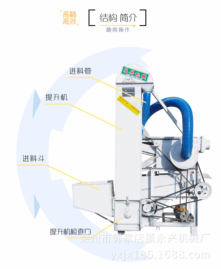 JXJ102半封闭比重精选机 小麦筛选机 除霉清杂小型清选机|ms