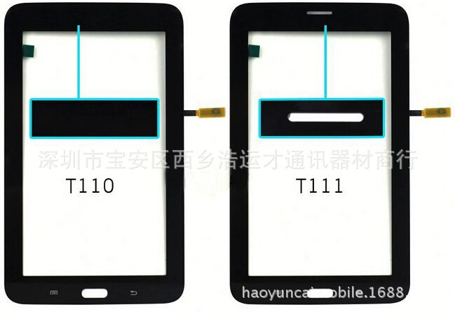 Оптовый новый внешний сенсорный экран TAB 3 Lite T110 с тачскрином и внешним экраном T111 внешний экран питания