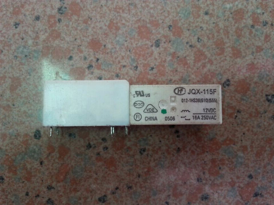 宏发二手拆机继电器JOX-115F 12VDC 6脚 12V