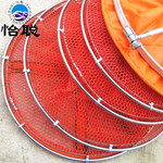 Оранжевый Ловит рыбу рыба уход нержавеющая сталь двойной зона прыжок сеть клей рыба уход Рыболовная защита рыба уход