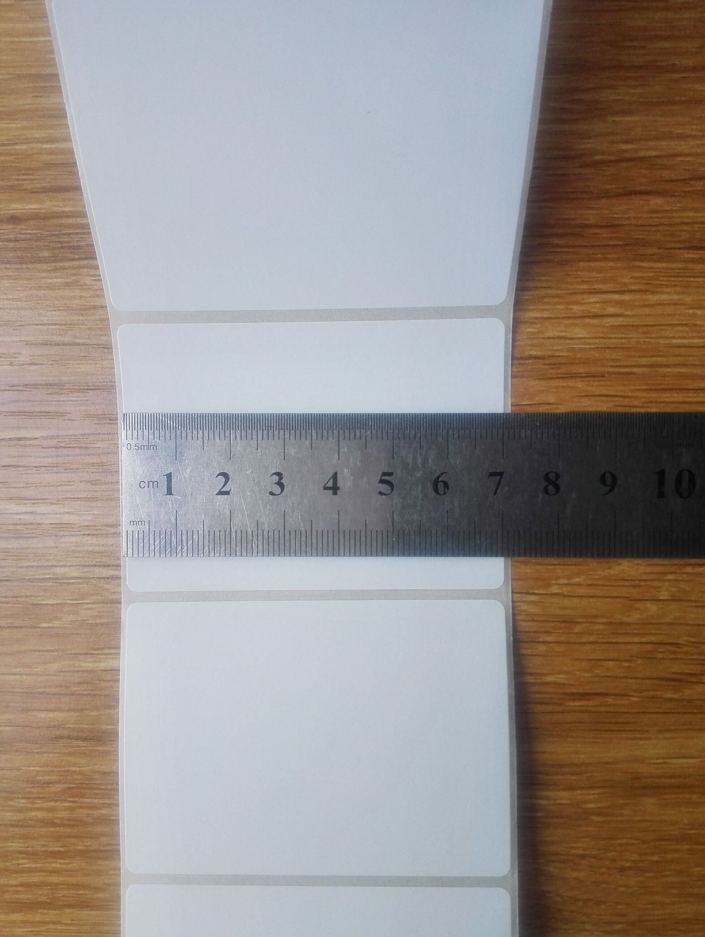 70*50足1000张 铜版不干胶 标签 空白贴打印纸 条码纸 7050横版