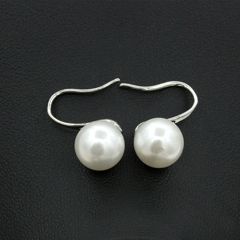 Серьги из жемчуга, бисера, искусственный аксессуар, корейский стиль