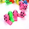 Plastic football whistle, props, toy, wholesale