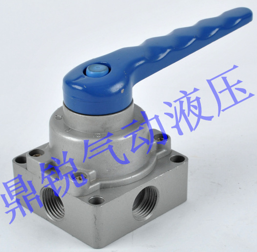 三位四通气动手转阀 HV400-04 HV300-03 HV-04 HV-06 HV-20