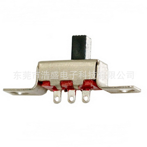 立式贴片拨动开关SS12F48 两档带安装孔距21.5mm