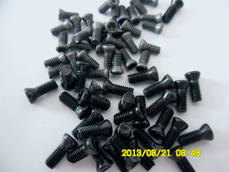厂家批发12.9级梅花头刀把螺丝刀杆螺丝数控配件螺丝非标订 做