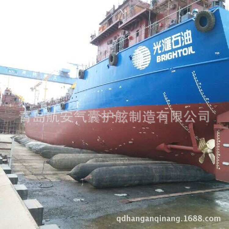 青岛航安 供应船用整体缠绕气囊  船舶下水气囊 价格合理