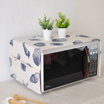 地中海风格 美的微波炉套 微波炉罩 家居精品防尘罩速卖通热销款|ru