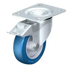 LK-ALBS 125K-3-FI 5寸铝芯聚氨酯刹车 载重350KG 活动轮