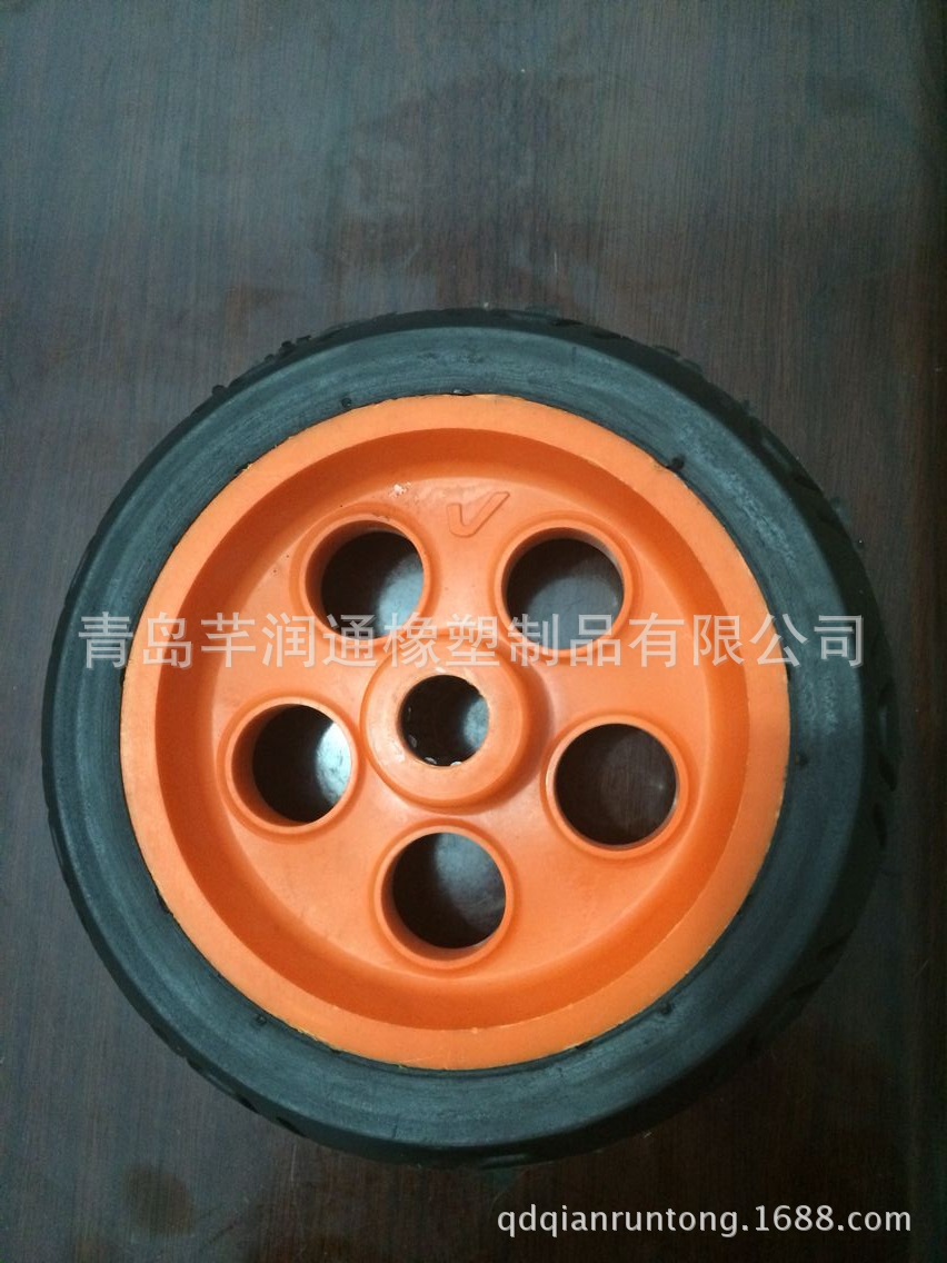 厂家长期供应行李车发泡轮  8寸工具车脚轮外胎