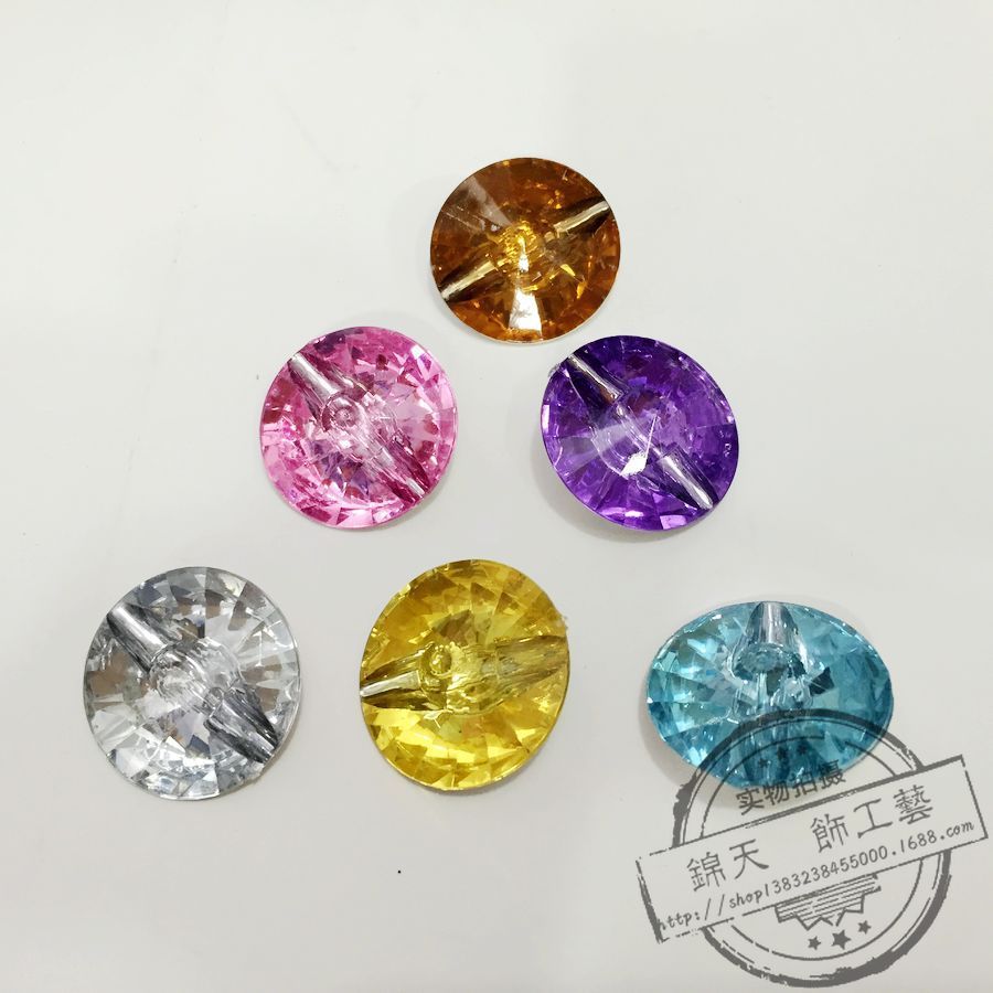 【锦天】软包 水晶扣 水晶钻纽扣 沙发扣装饰扣 批发水钻扣