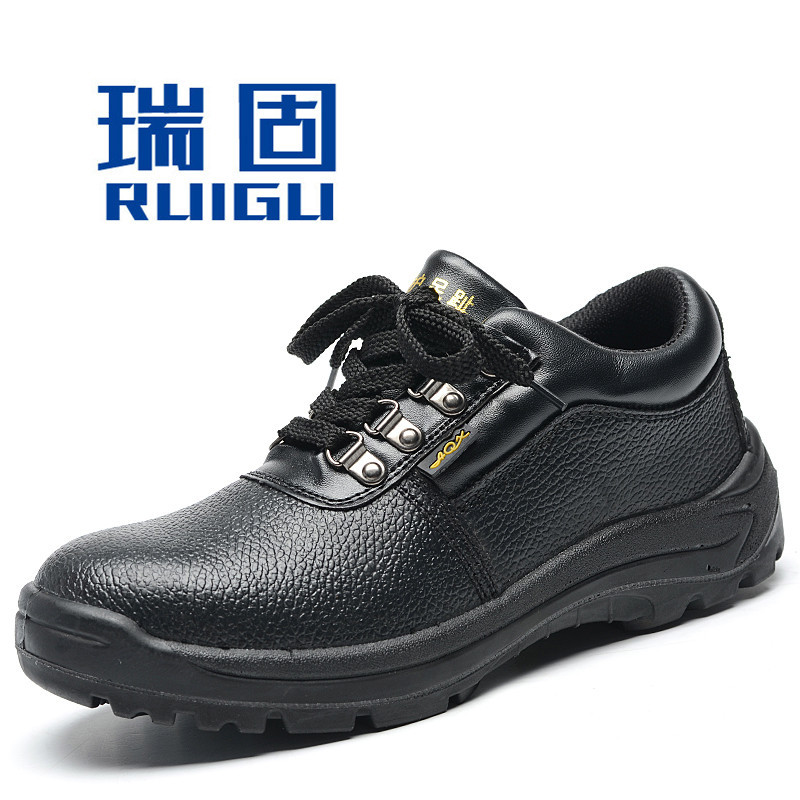 现货供应 PU注塑  劳保鞋 安全防护鞋 防砸防刺穿防滑  厂家供应