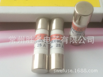 台湾品质熔断器保险丝管SWEFUSE 10*38 25A 690V 700V 认证齐全 