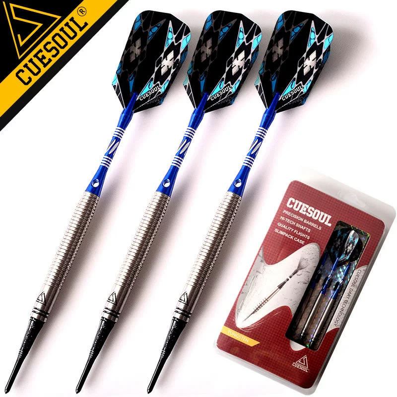 Darts CUESOUL, набор, 24 грамма, вольфрамовая сталь