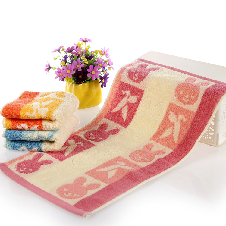 direct deal pure cotton Children Towel wholesale Cotton towel boy kindergarten baby towel
